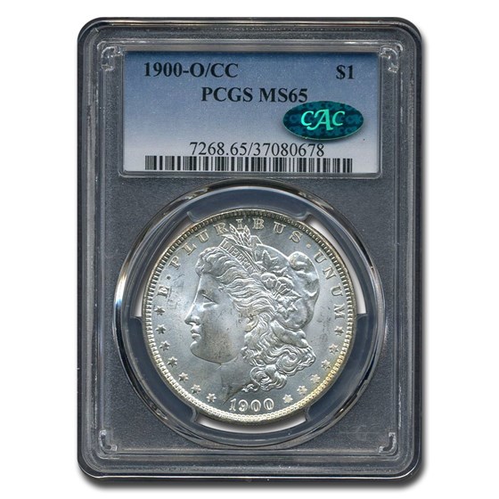 1900-O/CC Morgan Dollar MS-65 PCGS (CAC) 1900-O/CC Morgan Dollar MS-65 PCGS (CAC)